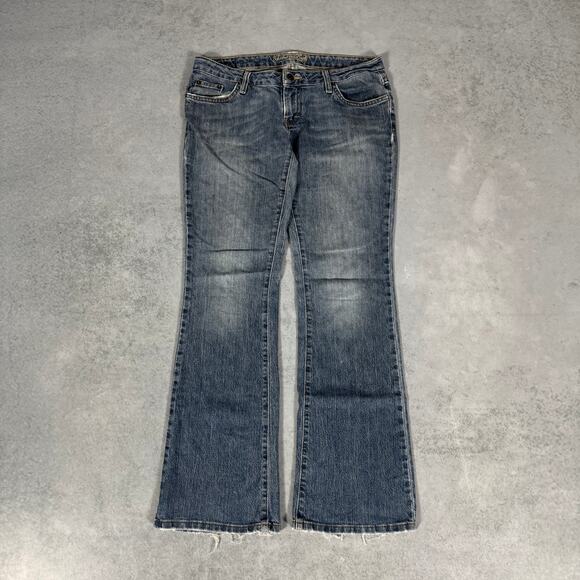 American Eagle Bootcut Jeans Medium Wash - Size: Womens 31W - Picture 1 of 10